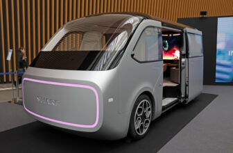 Sharp Unveils Residing Room-Impressed EV Prototype