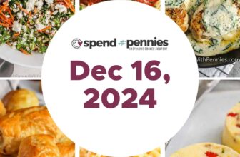 Weekly Meal Plan Dec 16, 2024