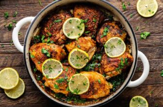 Skillet Rooster Thighs – The Keep At House Chef