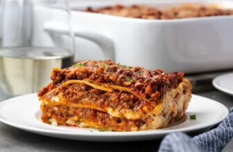 The Finest Lasagna | Cookies & Cups