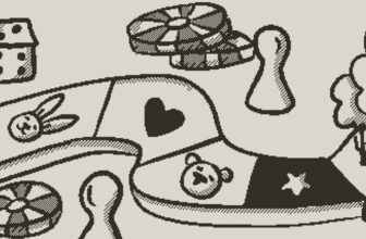 Should you like puzzles, try this trippy comic-style escape room sport for Playdate