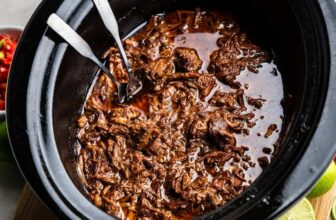 Straightforward Gradual Cooker Chili-Lime Mexican Shredded Beef