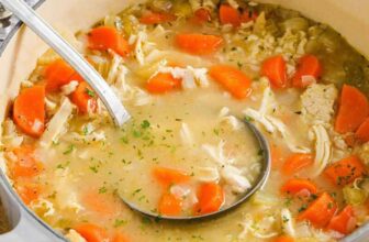 Basic Hen and Rice Soup, Perfected
