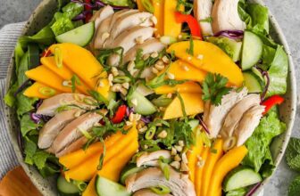 Mango Hen Salad