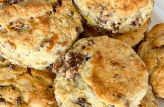 SAUSAGE CHEESE BISCUITS – The Southern Girl Cooks