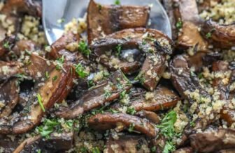 Garlic Butter Portobello Mushrooms