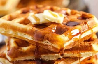 Fluffy Selfmade Waffles