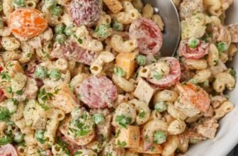 Hen Bacon Ranch Pasta Salad